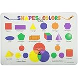 Painless Learning Shapes and Colors Placemat