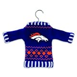 Denver Broncos Knit Sweater Ornament (Set of 3)