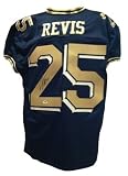 Signed Darrelle Revis Univ of Pittsburgh Jersey PSA COA Revis is the star New York Jets cornerback and 3x Pro Bowler. Former University of Pittsburgh standout who became a 1st round NFL draft pick, #14 overall. Revis is widely considered the best cornerback in the NFL. PSA/DNA certificate of authenticity and matching numbered hologram #4A03605. Verified at PSA's website. PSA/DNA is considered