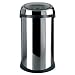 Brabantia Touch Bin, 50litre & 3litre Pedal Bin Set, Brilliant Steel