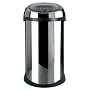 Brabantia Touch Bin, 50litre & 3litre Pedal Bin Set, Brilliant Steel