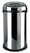 Brabantia Touch Bin Brilliant Steel 50 litre & 3 Litre Pedal Bin Set
