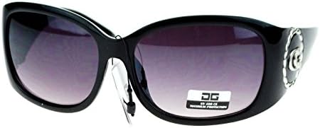 CG Eyewear Womens Oversize Round Butterfly Designer Fashion Sunglasse All Black