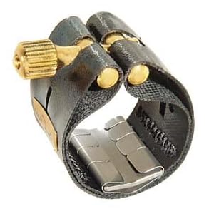 3RII Eddie Daniels Baritone Saxophone Ligature and Cap 3R II - Most Rubber Bari Sax by 
