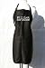 Black Embroidered Apron 