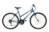Emmelle Trekker Ladies 18-speed Cycle Blue 18 Frame