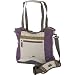 Lilypond Women's Windflower Carryall Bag (Cottonwood/Plum/ 13 x 6.5  x 14.5-Inch)