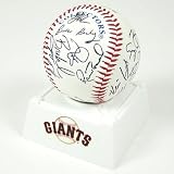 SAN FRANCISCO GIANTS '08 TEAM SIGNED AUTOGRAPH BASEBALL
