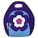 Dabbawalla Bags Flower Power II Lunch Bag, Purple/Blue