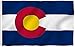 Colorado US State Flag: 3x5foot poly