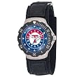 MLB Men's MLB-AGV-TEX Agent Series Texas Rangers Velcro Watch