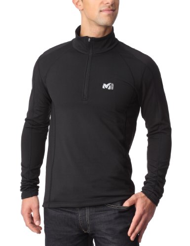 Millet Techstretch Top Sweat-shirt homme Noir/Noir M