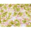 Silk 4-Petal Flowers Confetti (400 flowers per bag) - Green/Pink