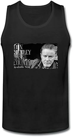 LuQinx Men's Don Henley Design Tank Top
