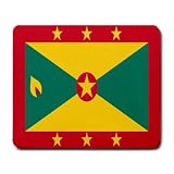 Grenada Flag Mouse Pad