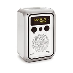 PURE Oasis Flow, Rechargeable Weatherproof DAB/FM/Internet Radio