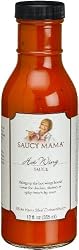 Saucy Mama Hot Wing Sauce, 12-Ounce Boxes (Pack of 6)