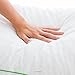 Linenspa Shredded Talalay Latex Pillow with 100% Cotton Percale Cover - Queen Size