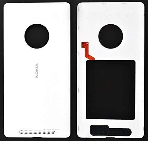 New Genuine Rear Back Battery Case Cover With Qi For Nokia Lumia 830 white ~ USA