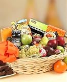 Sophisticated Gourmet Fruit Basket
