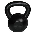 (Single) Solid Cast Iron Kettbell from 10 to 45 lbs