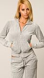 Juicy Couture - Juicy Couture Silver Lining Velour Track
