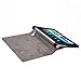 Smart Standing Leather Cover with Auto Sleep Mode for Lenovo IdeaPad Yoga Tablet (10 Inch HD) B8000 (Black)