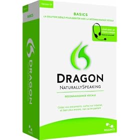 Dragon NaturallySpeaking Basics V11 (micro-casque inclus)