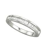 14K White Gold Diamond Wedding/Anniversary Band - 0.25 Ct.