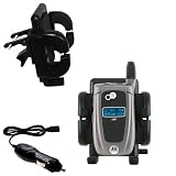Nextel i850 / i855 Auto Vent Holder with Car Charger - Uses Gomadic TipExchange