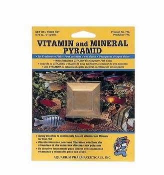 Aquarium Pharmaceuticals Vitamin & Mineral Pyramid