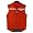TAIGA Cycle Vest - Wind and Water Repellent Cycling Vest, Red, MADE IN CANADA, Small (chest: 37