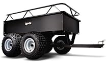 Hot Sale Agri-Fab 1000-Pound Heavy Duty Steel ATV Tow Tandem Axle Cart  45-0350