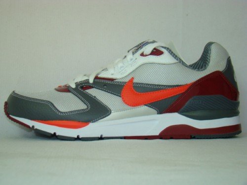 Nike Twilight Runner EU Laufschuh grau/rot, Größe:42
