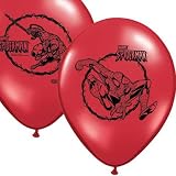 Spiderman 12in Balloons 6ct