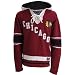 Old Time Hockey Chicago Blackhawks The Lace Hooded Sweatshirt