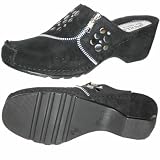Helle Comfort -- 44504 Blk Suede -- Women's Shoes,Clogs/Mules,New Arrivals,Women's Shoes