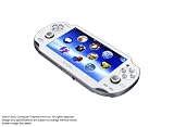PlayStation Vita (�ץ쥤���ơ������ ��������) Wi��Fi��ǥ� ���ꥹ���롦�ۥ磻�� (PCH-1000 ZA02)