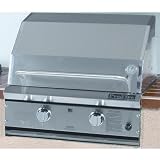 ProFire Professional Series 27 Inch Hybrid Propane Gas Grill - Built-In