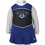 NFL Reebok Indianapolis Colts Royal Blue Preschool 2-Piece Cheerleader Dress (4)