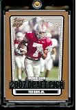 2007 Topps Draft Picks & Prospects #134 Ted Ginn Jr. Football Rookie Card RC - Mint Condition - In Protective Display Case!