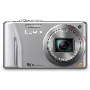 Panasonic Lumix DMC-TZ18EG-S Digitalkamera (14 Megapixel, 16-fach opt. Zoom, 7,5 cm (3 Zoll) Display, bildstabilisiert) silber