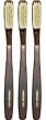 Swissco Tooth Brush Tortoise Natural Bristle, Medium, 3-Count Pack
