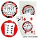 Snowmen Pocket Eights Deluxe Card Guard - Casino Supplies > Card Covers > Premium