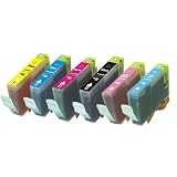 6 Pack Canon CLI-8 Compatible Ink Cartridges w/ Chip for Pixma iP6600D iP6700D