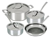 Gibson Trenton 7-Piece Stainless-Steel Cookware Set