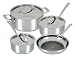 Kitchen & Housewares : Gibson Trenton 7-Piece Stainless-Steel Cookware Set