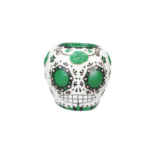 Green Sugar Skull