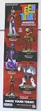  : 34 by 11 Inch 2004 Teen Titans Maquettes Promo Poster:Robin/Starfire/Raven/Cyborg/Beast Boy