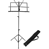 ChromaCast CC-MSTAND Folding Music Stand with Carry Bag